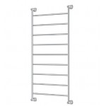 Lillian Heated Towel Rail, 600 x 1208mm, Chrome 9 Bars